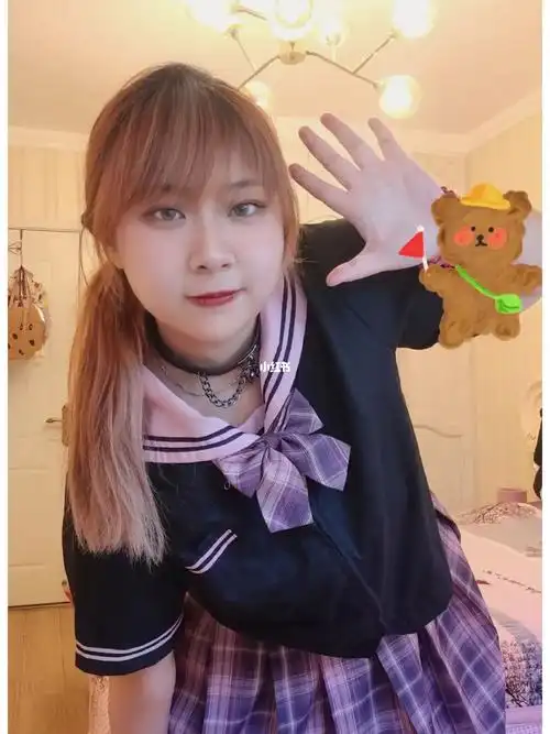 大码jk胖mm穿搭ootd