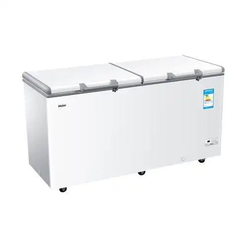 囤货推荐海尔haier519升卧式冷柜商用冰柜冷藏冷冻冰箱六维制冷40bcbd