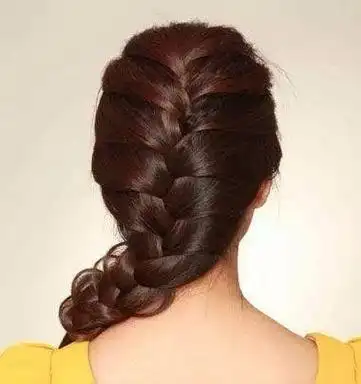 长发好看的编发发型,11款超美的女生编发发型设计(4)