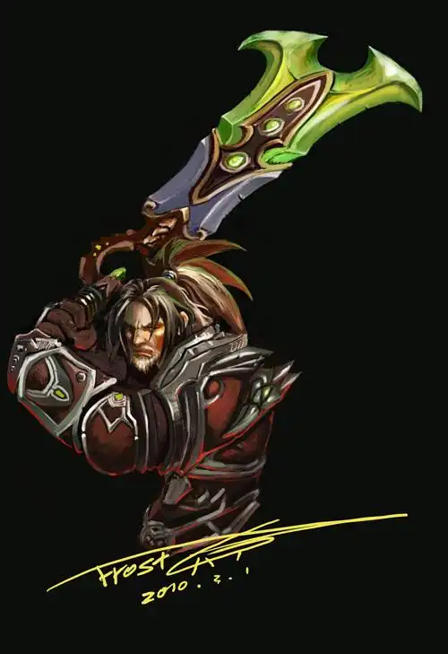 人类圣骑士半身像