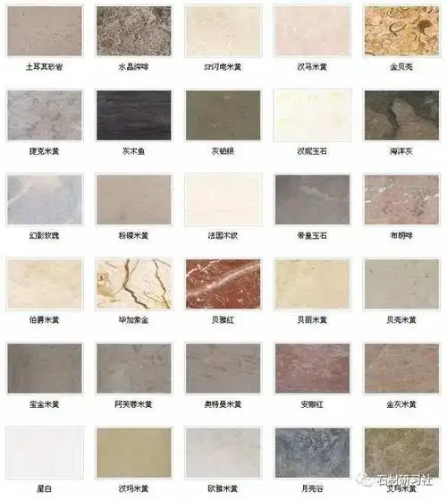 土耳其大理石品种大全