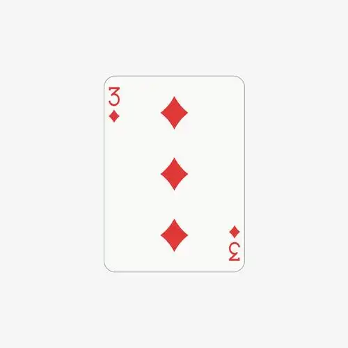 方块三扑克牌