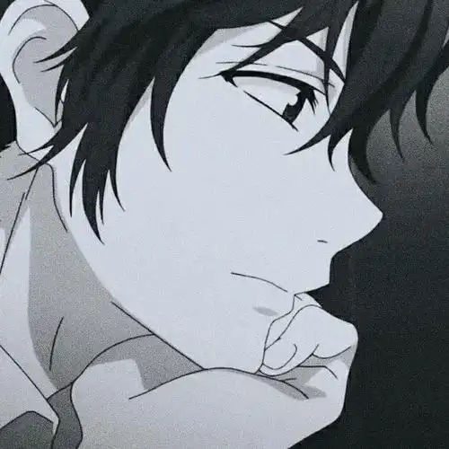 黑白男生头像 网易云:无论对谁,太过热情,就会不被珍惜