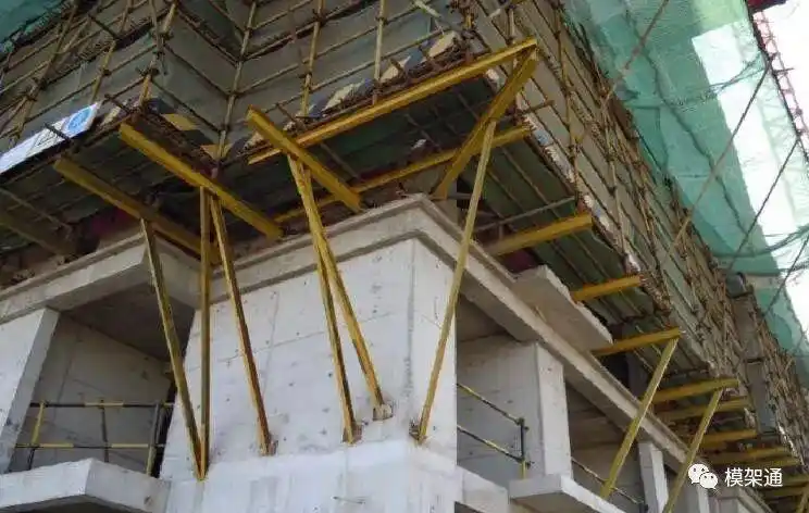 悬挑式脚手架施工标准_mm