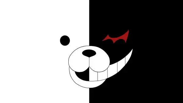 求一张黑白熊壁纸