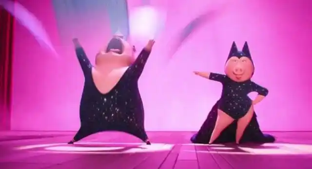 《欢乐好声音》猪妈妈变成时尚女郎,猪宝宝差点认不出