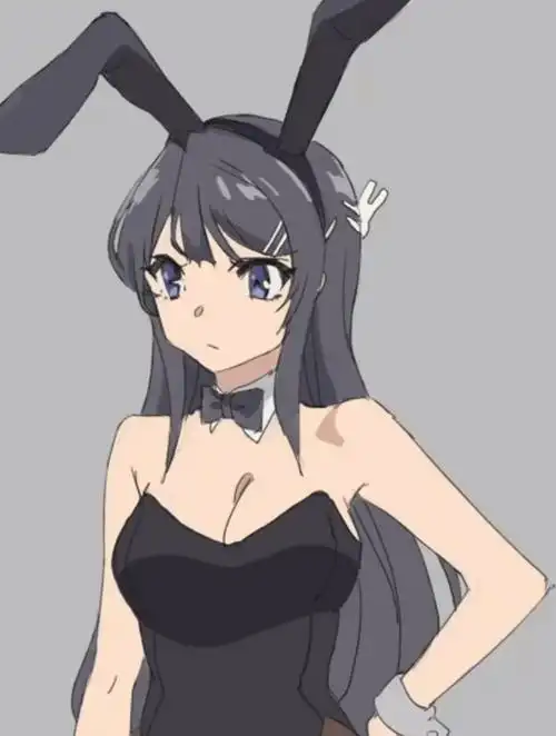 「樱岛麻衣」5.29绘画过程