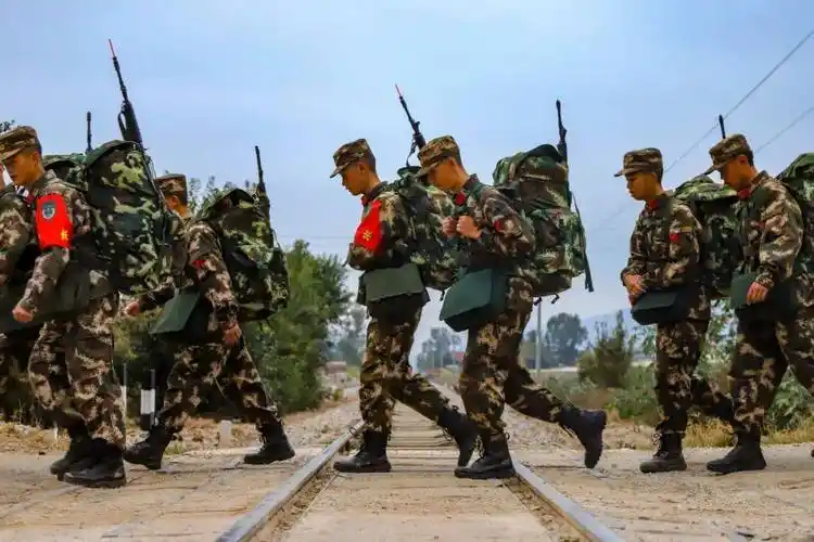 百里行军,他们从这里奔向战场