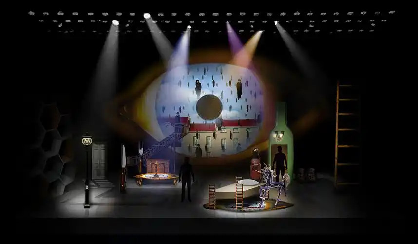 话剧《玻璃动物园》|空间|舞台美术|sincere_zhenxin - 原创作品