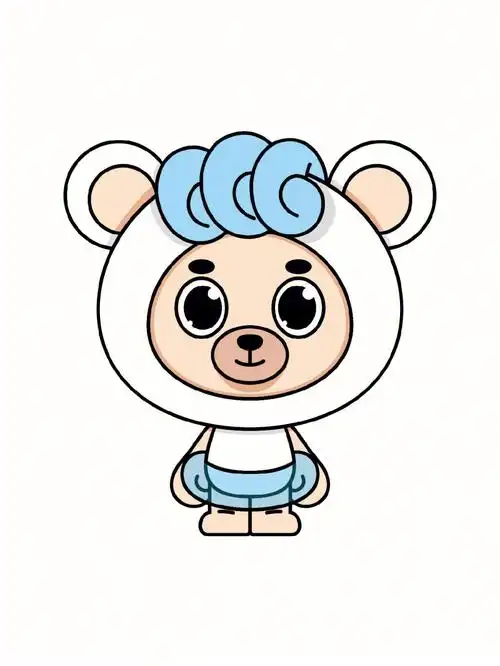 每日练习q版ip卡通形象设计