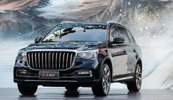 红旗hs7新款2022款价格suv 红旗hs7售27万一辆(二手价19万)