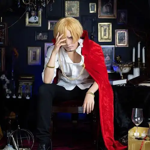 成熟系帅哥山治cos,帅气只展现给小姐姐呦