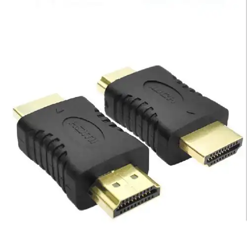 高清a型标准接口电脑连接电视hdmi公转公连接头hdmi公对公转接头