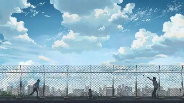 新海诚对于天空的描绘有着近乎极致的追求,他的所有作品都会有意识给