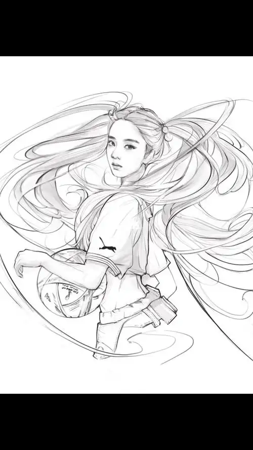 画了个blokecore金智秀一个非常没手感的绘画过程过程非常不像轻喷哈