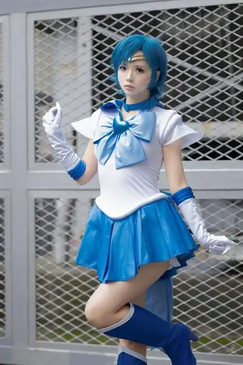 三组日本动漫美少女战士cosplay欣赏造型相当唯美的作品