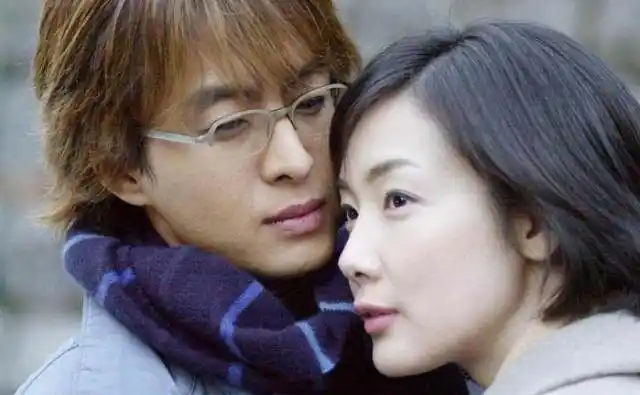 冬季恋歌,在那场初雪里,裴勇俊和崔智友站着不说话,就十分美好