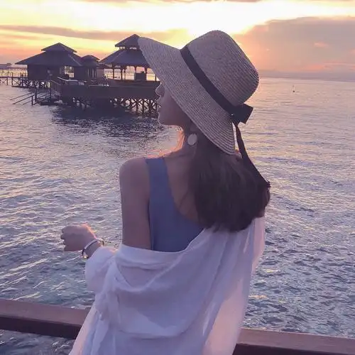 侧脸 背影女二传备注:堆糖野洵.