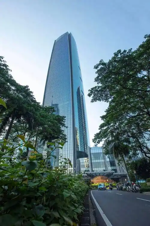 aedas作品世界资本大厦雅加达244米地标综合体