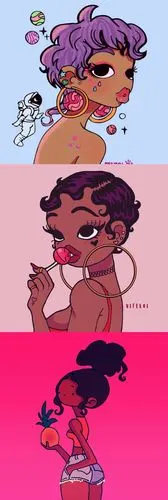 超潮潮酷的风格特别适合欧美风的酷妹子