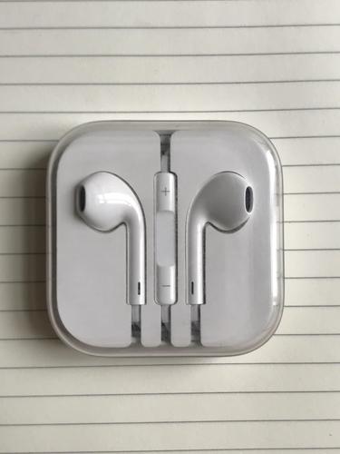 拆机耳机适用于苹果12手机iphone11pro原装扁头圆头耳塞手机耳机