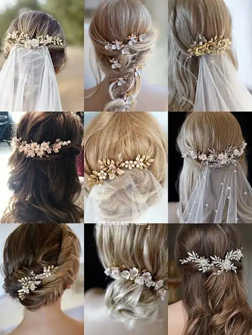 来一波小清新新娘头饰意大利jonidaripan