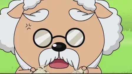 喜羊羊因不慎喝错了药水,变成了"白狼"村长看了都惊讶了