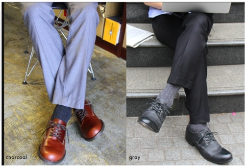 这种皮鞋要穿什么袜子比较好看,这样是不是很奇怪