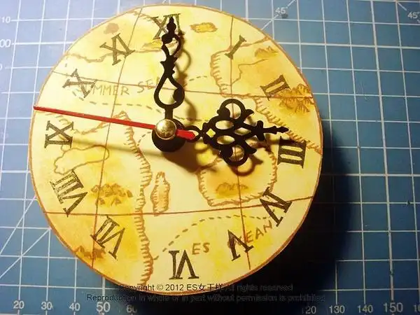 一起来做复古小钟吧byes女王样