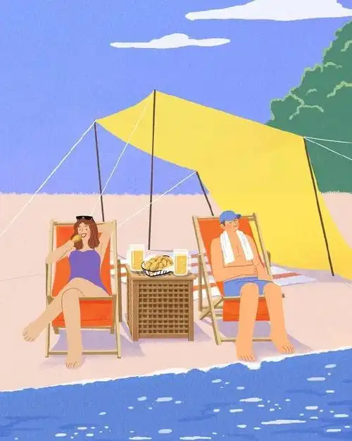 各种风格人物插画作品丨by 韩国插画师 558503(ins:for_normal)