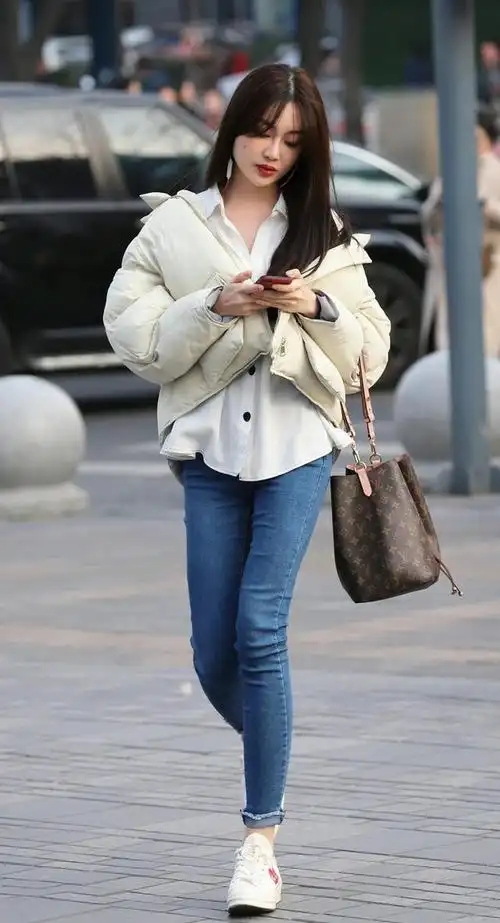 北京街头的路人女孩,怎么都那么好看?