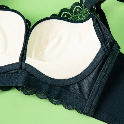 2021秋季新款舒适聚拢女士真丝文胸内衣