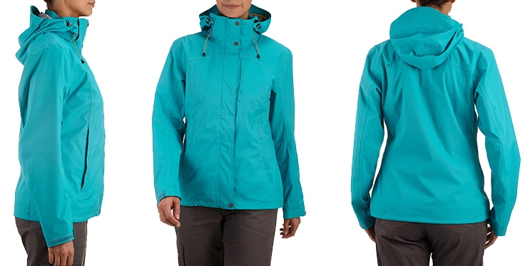 双11预告:decathlon 迪卡侬 quechua 中性款透气冲锋衣