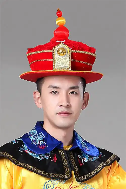 古装帽子配饰皇帝皇后宫廷轿夫太监大臣清朝唐朝演出拍照摄影影楼