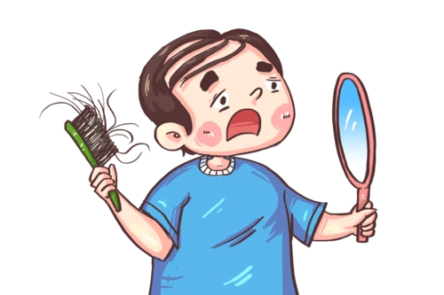 就挺秃然的岁月不光改变了我模样还捎走了我的头发