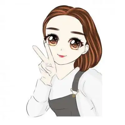 卡通女生微信头像