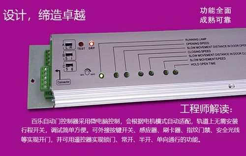 控制自动门控制器感应门主板通用型电动移门电机马达门禁机