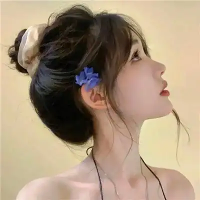 可以提升桃花运的粉色系女生真人头像