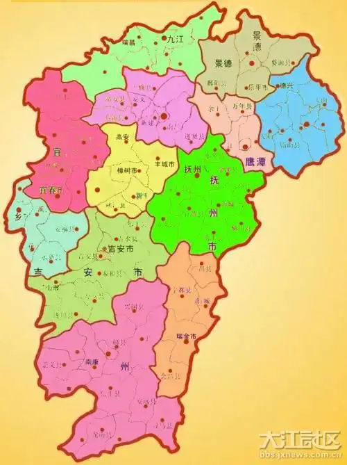 江西地图_百度知道