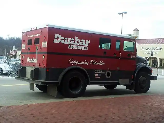 dunbar armored truck marketing tagline