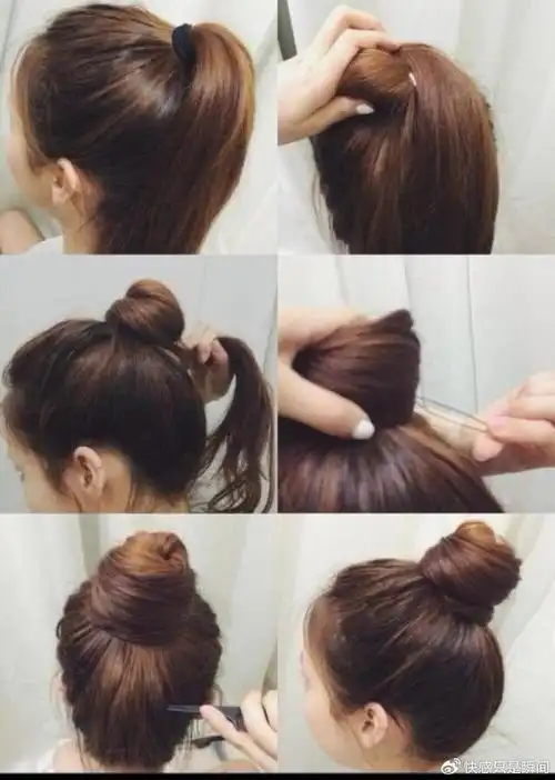不同的扎头发方法,你会几种?