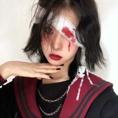 又丧又酷的病女头像