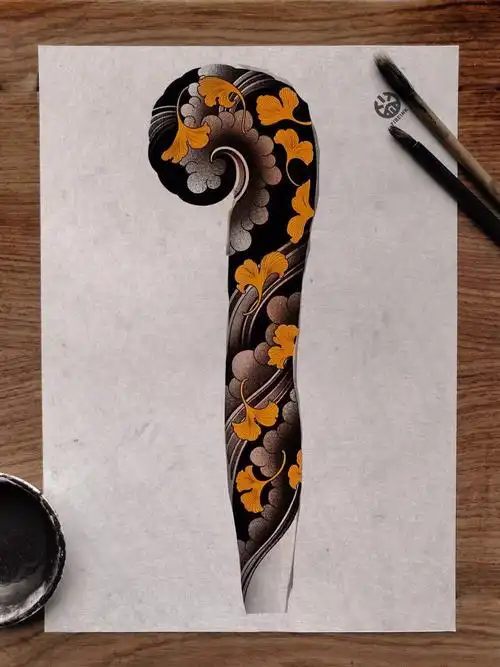 分享一波花臂手稿