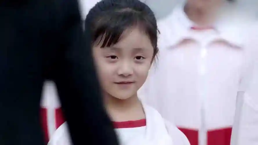 第二次也很美王子文小时候好可爱就是一直长不高