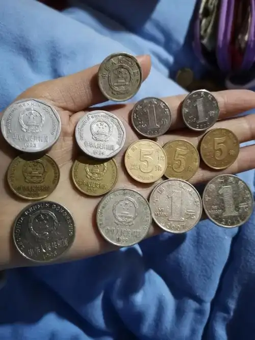 记录  #硬币收藏  #人民币  #人民币升值