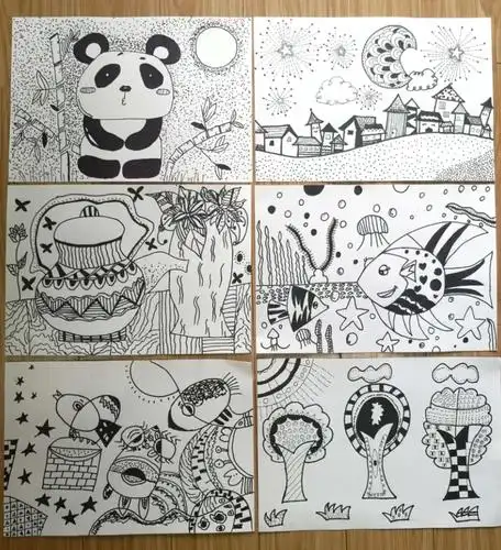 《教师线描画技能比赛》