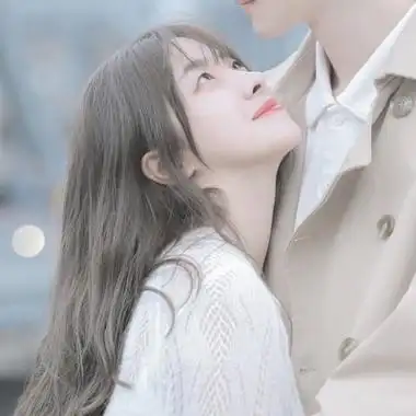 超甜的双人真人情头图片