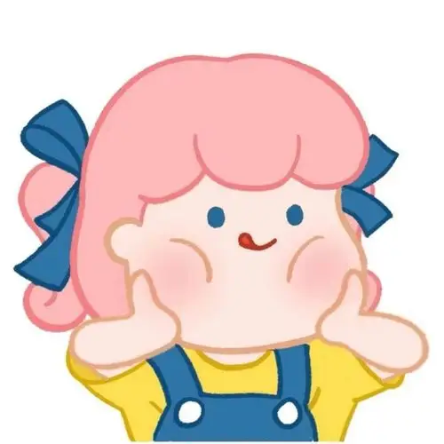 姐妹们有没有这个小女孩的系列头像呀?