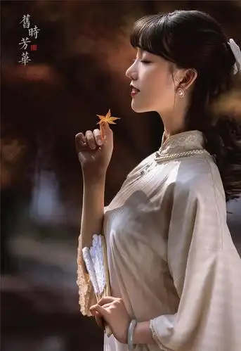 旧时芳华极品美女复古风民国旗袍唯美写真