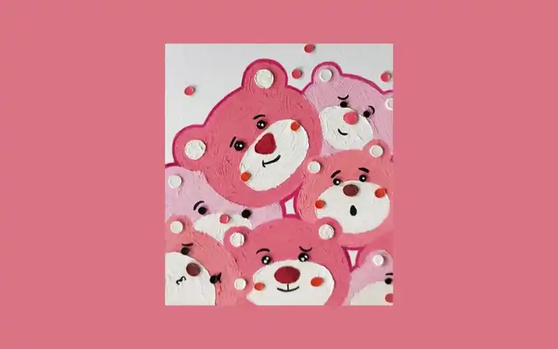 【油画棒】"跌进草莓熊的世界"